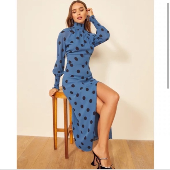 Reformation Valentin long sleeve dress - Picture 2 of 5
